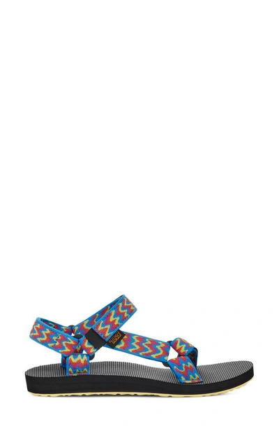 Teva Original Universal Sandal In Shifting Layers Rose Violet