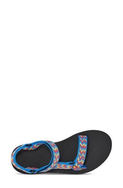 Teva Original Universal Sandal In Shifting Layers Rose Violet