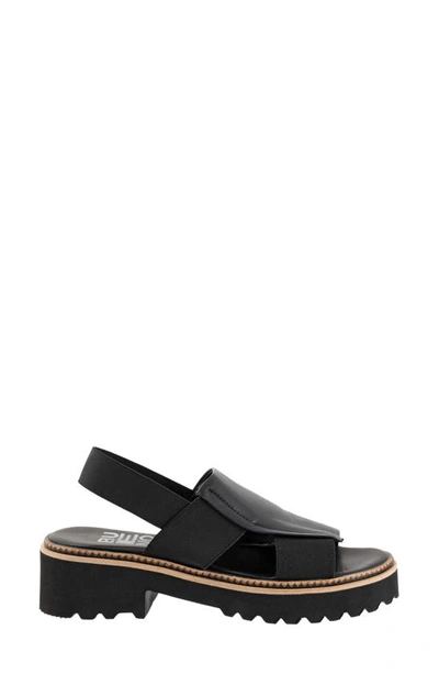 Bueno Amy Slingback Sandals In Black