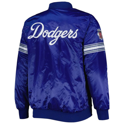 Men's Starter Royal Los Angeles Dodgers Pick & Roll Satin Varsity Full-Snap  Jacket