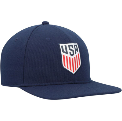 Shop Nike Youth  Navy Usmnt Pro Snapback Hat