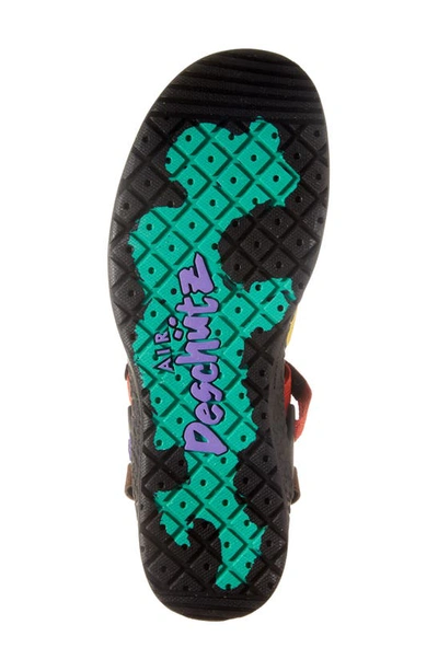 Shop Nike Gender Inclusive Acg Air Deschutz+ Sandal In Solar Flare/ Action Grape