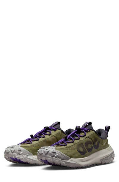 Shop Nike Acg Mountain Fly 2 Low Trail Shoe In Neutral Olive/ Gridiron