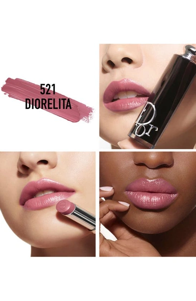 Shop Dior Addict Hydrating Shine Refillable Lipstick In 521 Elita