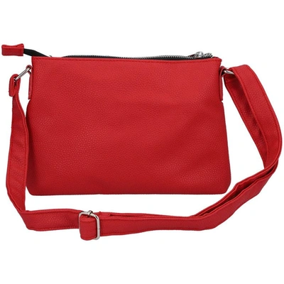 Shop Foco Tampa Bay Buccaneers Logo Script Crossbody Handbag In Red