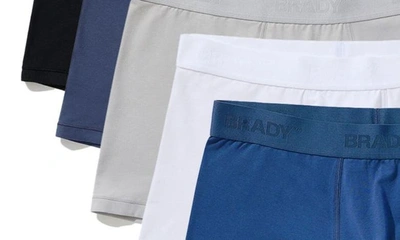 Shop Brady 5-pack Boxer Briefs In Blue Multi