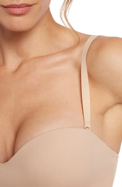 Wolford Mat De Luxe Thong Bodysuit In Powder
