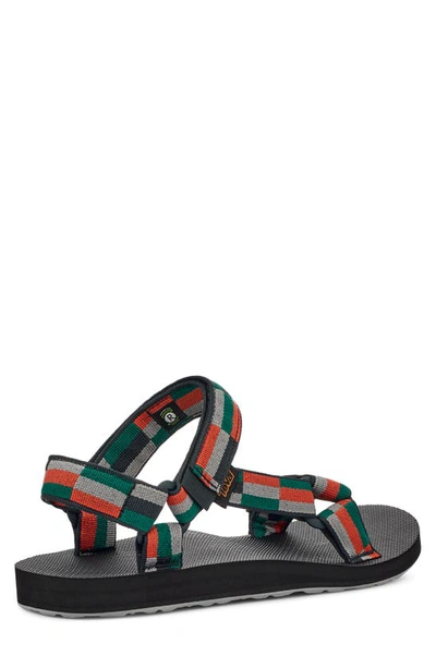 Teva Men's Original Universal Sandal In Retro Block Total Eclipse In Retro Block Total Eclipse