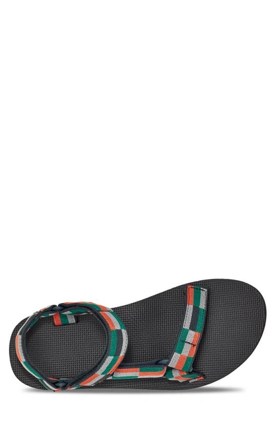 Teva Men's Original Universal Sandal In Retro Block Total Eclipse In Retro Block Total Eclipse
