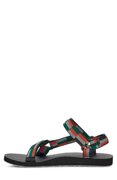 Teva Men's Original Universal Sandal In Retro Block Total Eclipse In Retro Block Total Eclipse