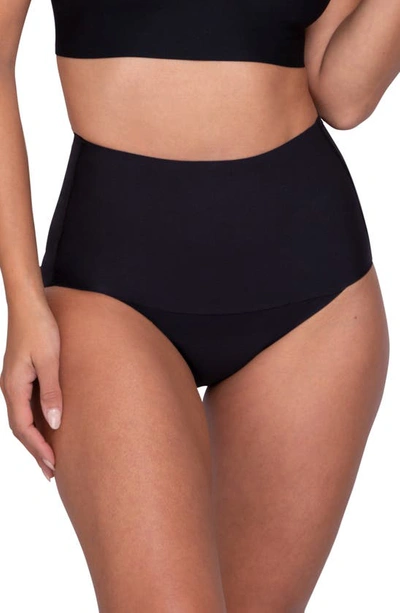 Shop Proof Assorted 2-pack Period & Leak Resistant High Waist Super Light Absorbency Smoothing Briefs In Black/ Black