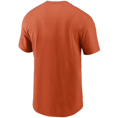 Shop Nike Orange Chicago Bears Primary Logo T-shirt