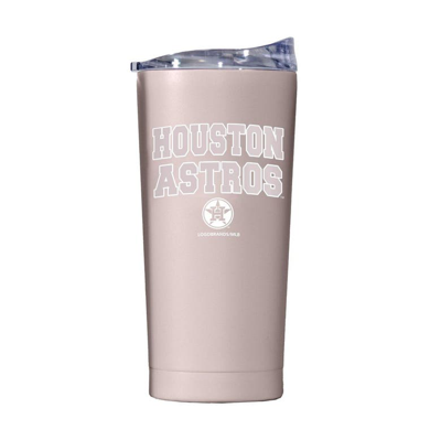 Logo Brands Houston Astros 20oz. Fashion Color Tumbler In Light Pink