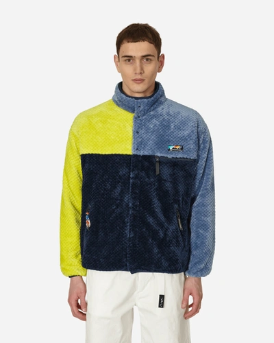 Shop Manastash Poppy Thermal Fleece Jacket In Multicolor