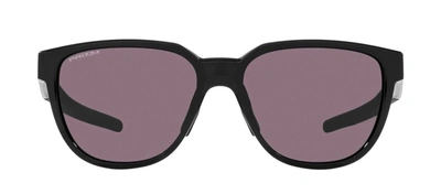 Shop Oakley Actuator Oo9250-01 Oval Sunglasses In Grey