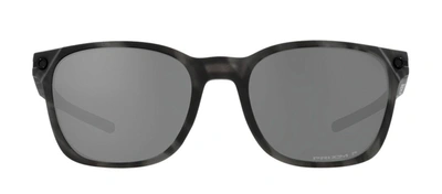 Shop Oakley Ojector Oo9018-15 Square Polarized Sunglasses In Grey