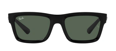Shop Ray Ban Rb4396 667771 Square Sunglasses In Green