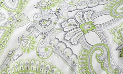 Southshore Fine Linens Pure Melody Printed Comforter Set In Green