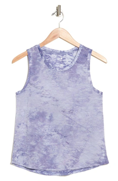 Shop Apana Burnout Crop Tank Top In Lavender Violet