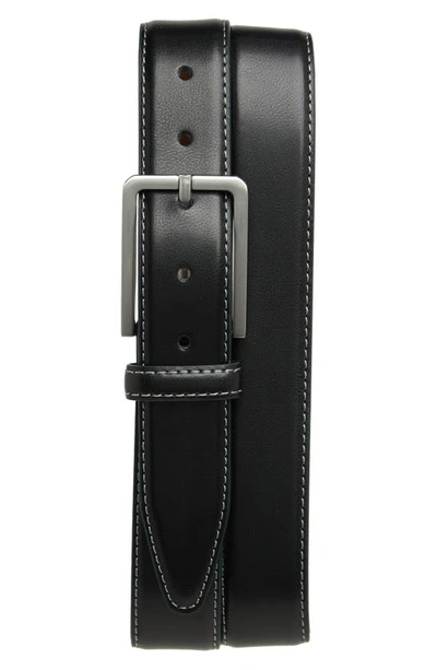 Shop Duchamp Casual Buckle Belt In Black