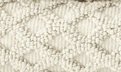 Woven & Weft Diamond Texture Towel 6-piece Set In Ivory