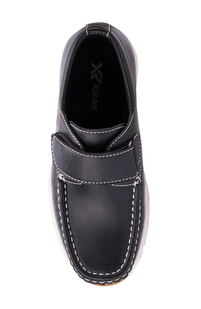 Shop X-ray Xray Kids' Dimitry Moc Toe Loafer In Black