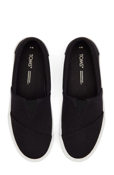 Shop Toms Alpargata Fenix Platform Sneaker In Black