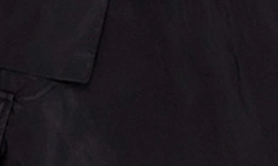 Shop Cynthia Rowley Silk Taffeta Cargo Maxi Skirt In Black