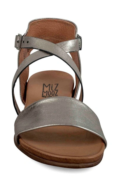 Miz Mooz Aster Sandal In Pewter