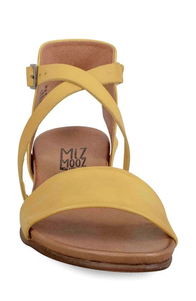 Shop Miz Mooz Aster Sandal In Yellow
