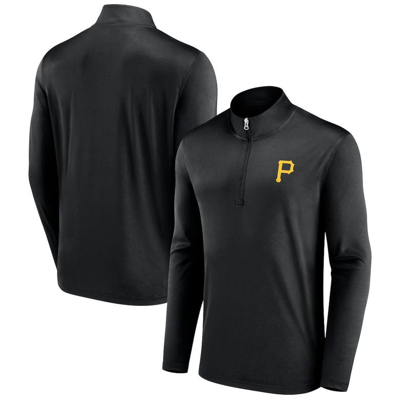 Shop Fanatics Branded Black Pittsburgh Pirates Underdog Mindset Quarter-zip Jacket