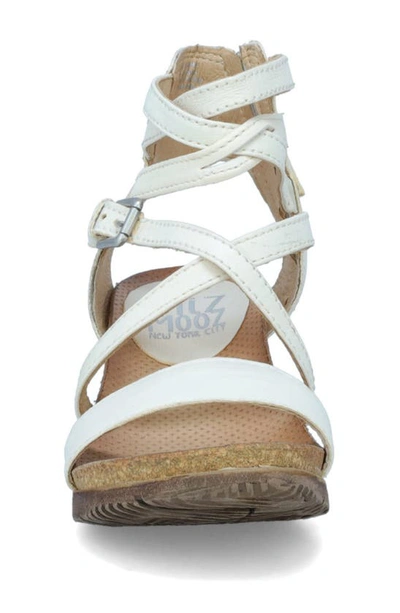 Shop Miz Mooz 'shay' Wedge Sandal In Linen