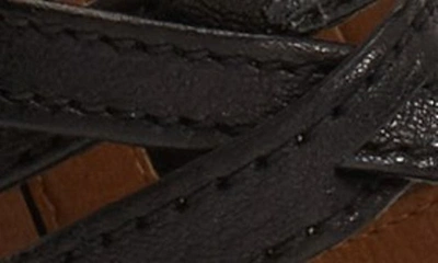 Miz Mooz Shay Strappy Wedge Sandal In Black