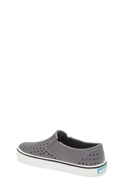 Native Shoes Miles Slip-on Sneaker In Dblgry/shlwht