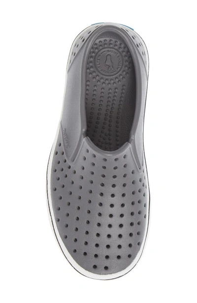 Native Shoes Miles Slip-on Sneaker In Dblgry/shlwht