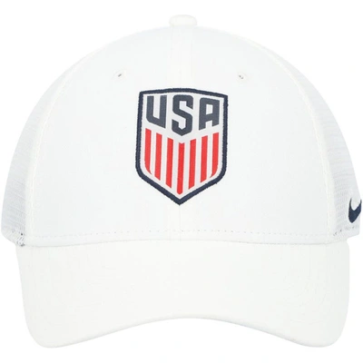 Shop Nike White Usmnt Legacy91 Aerobill Performance Flex Hat
