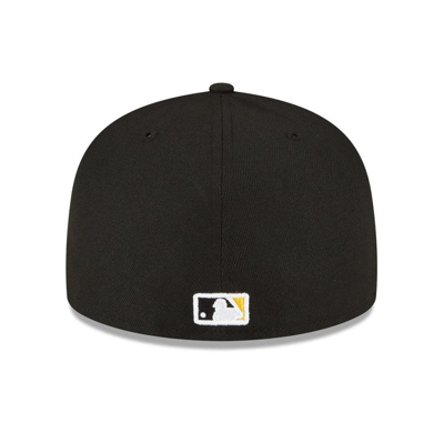 New Era Men's Pittsburgh Pirates Game Authentic Collection On-field 59fifty Fitted Cap In Black