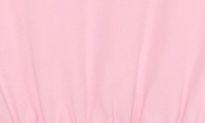 Shop Dolce & Gabbana Kids' Logo Waistband T-shirt Dress In Pink