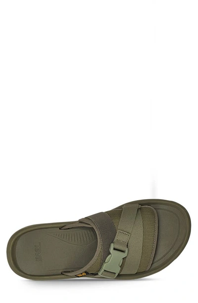 Shop Teva Hurricane Verge Sport Slide Sandal In Olive