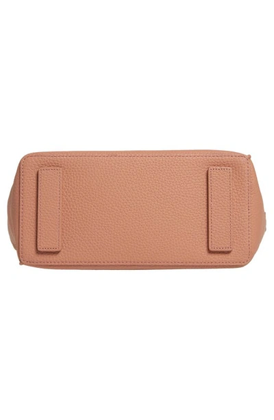Shop Allsaints Kita Leather Shoulder/crossbody Bag In Terracotta Pink