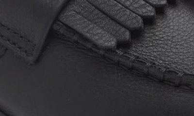 Shop Dr. Martens' Soft Leather Adrian Tassel Loafer In Black Virginia