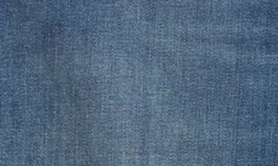Shop Bottega Veneta Slim Fit Stretch Denim Straight Leg Jeans In 4715 Mid Blue