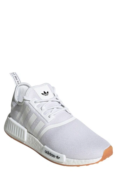 Adidas nmd r1 white hotsell white gum
