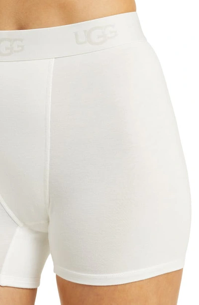 Ugg Alexiah Pajama Boy Shorts In Nimbus