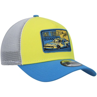 Shop New Era Yellow/royal Dale Earnhardt Legends 9forty A-frame Trucker Snapback Hat