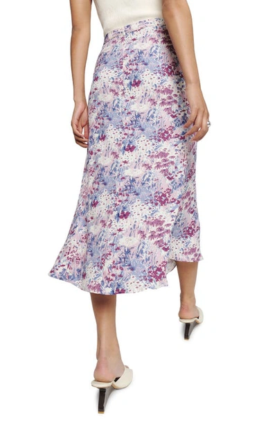 Shop Reformation Bea Midi Skirt In Morning Dew