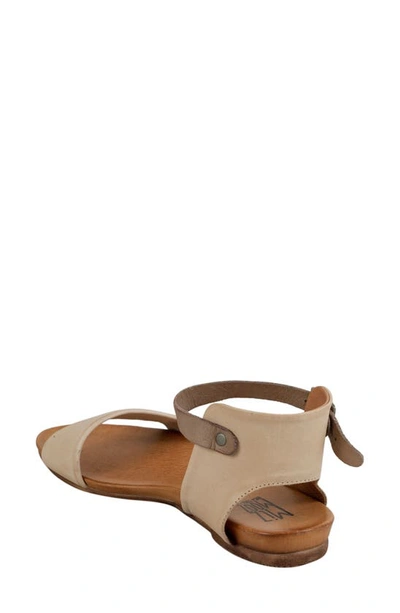 Shop Miz Mooz Alanis Flat Sandal In Cream