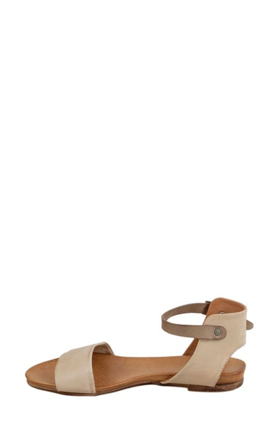 Shop Miz Mooz Alanis Flat Sandal In Cream