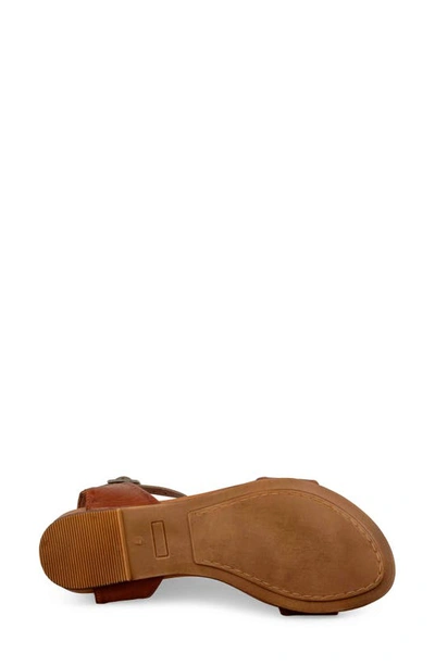Miz Mooz Alanis Flat Sandal In Brandy