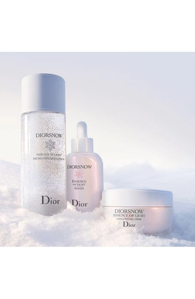 Dior Snow Essence Of Light Micro Infused Lotion 1 Oz.